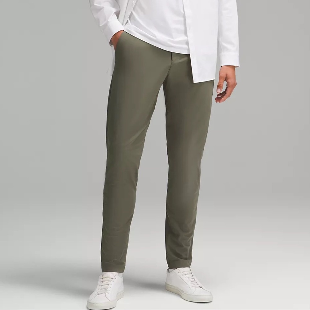 Lululemon ABC Slim-Fit Pant 34" Army Green